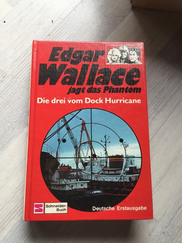 Buch Edgar Wallace jagt das Phantom