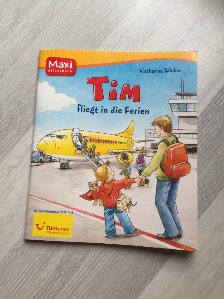 Tim fliegt in die Ferien 