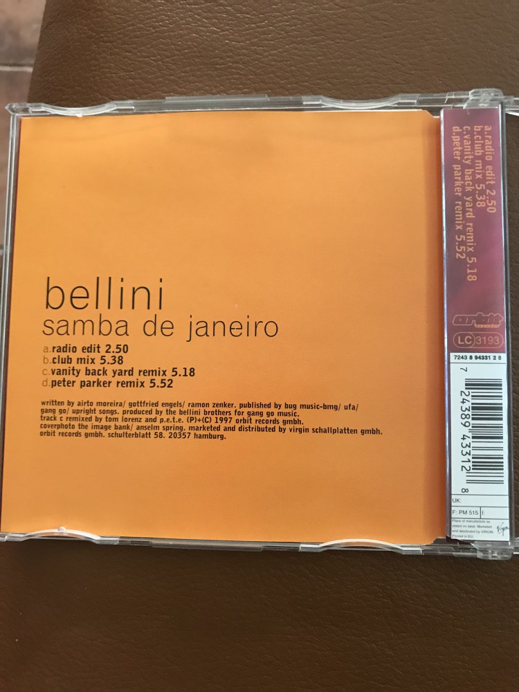 Bellini Samba de Janeiro 