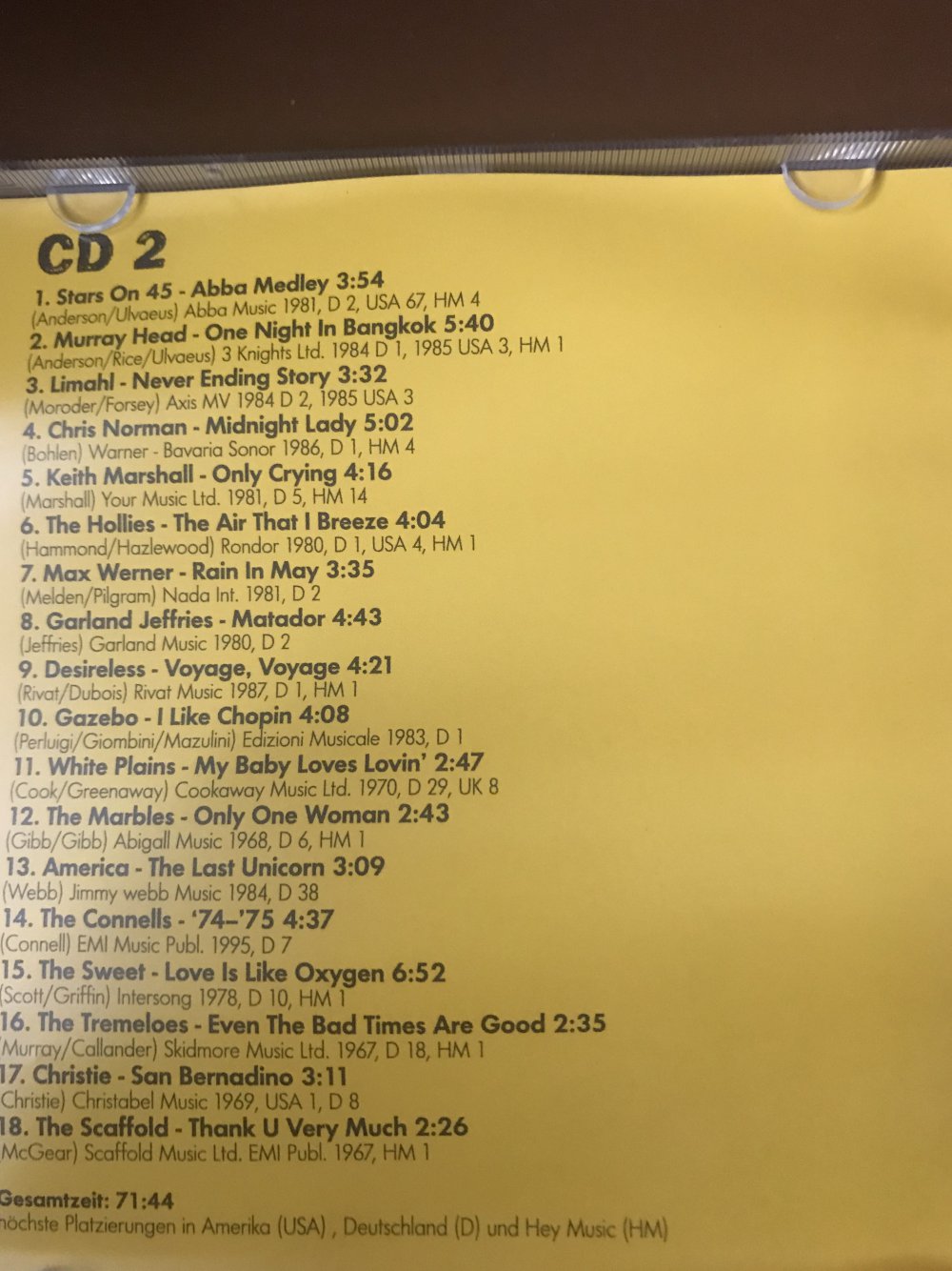 CD  Musik Oldies 