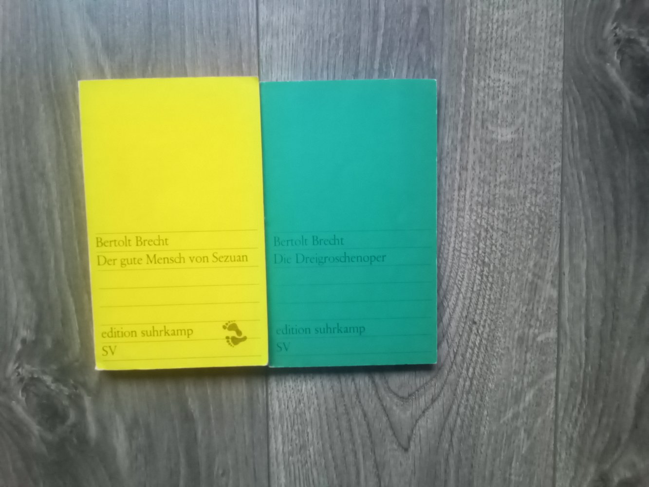 2x Reclam Heft Bertolt Brecht gute Mensch Sezuan Dreigroschenoper