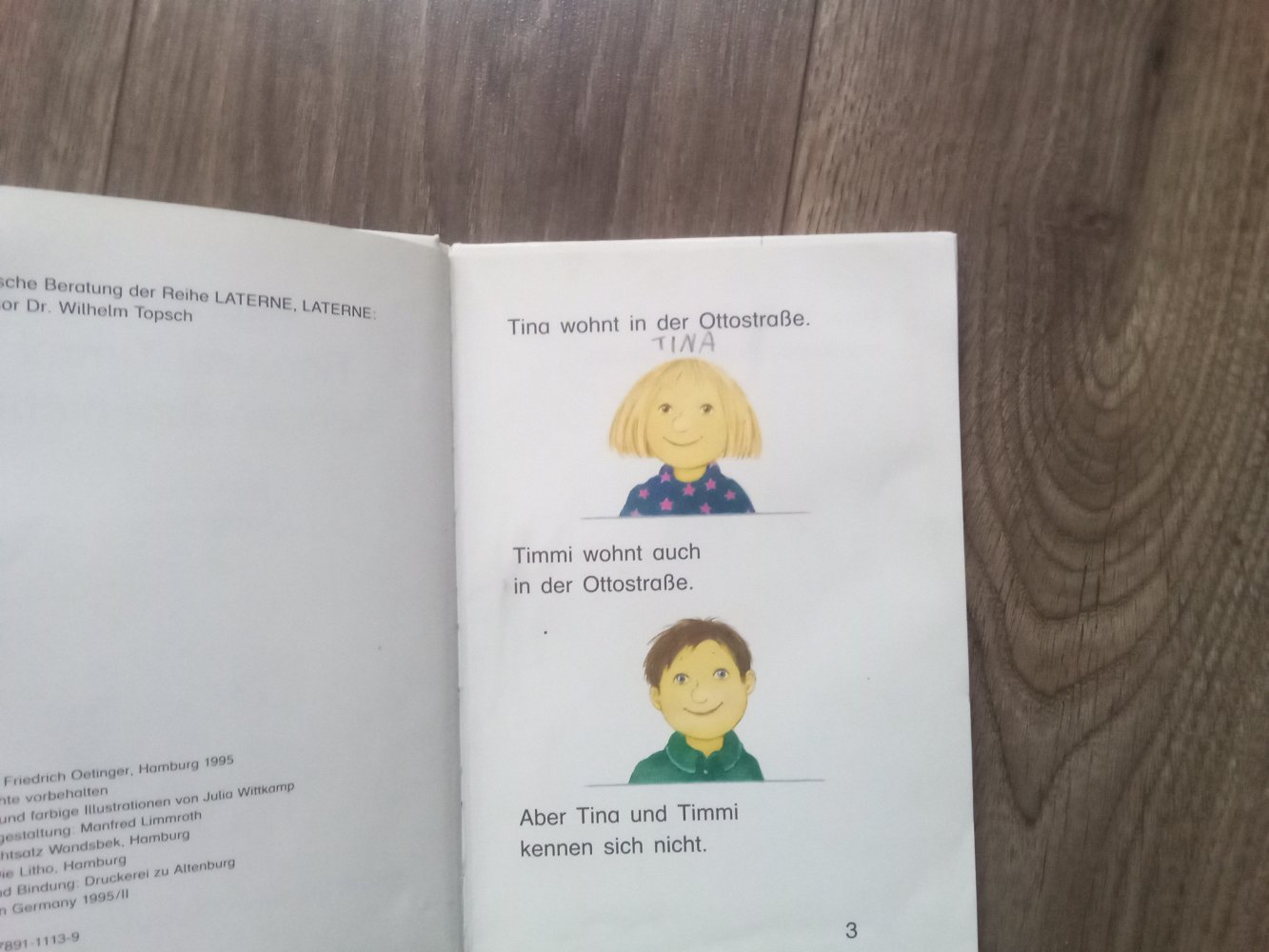 Tina und Timmi kennen sich nicht Paul Maar Buch Laterne Laterne