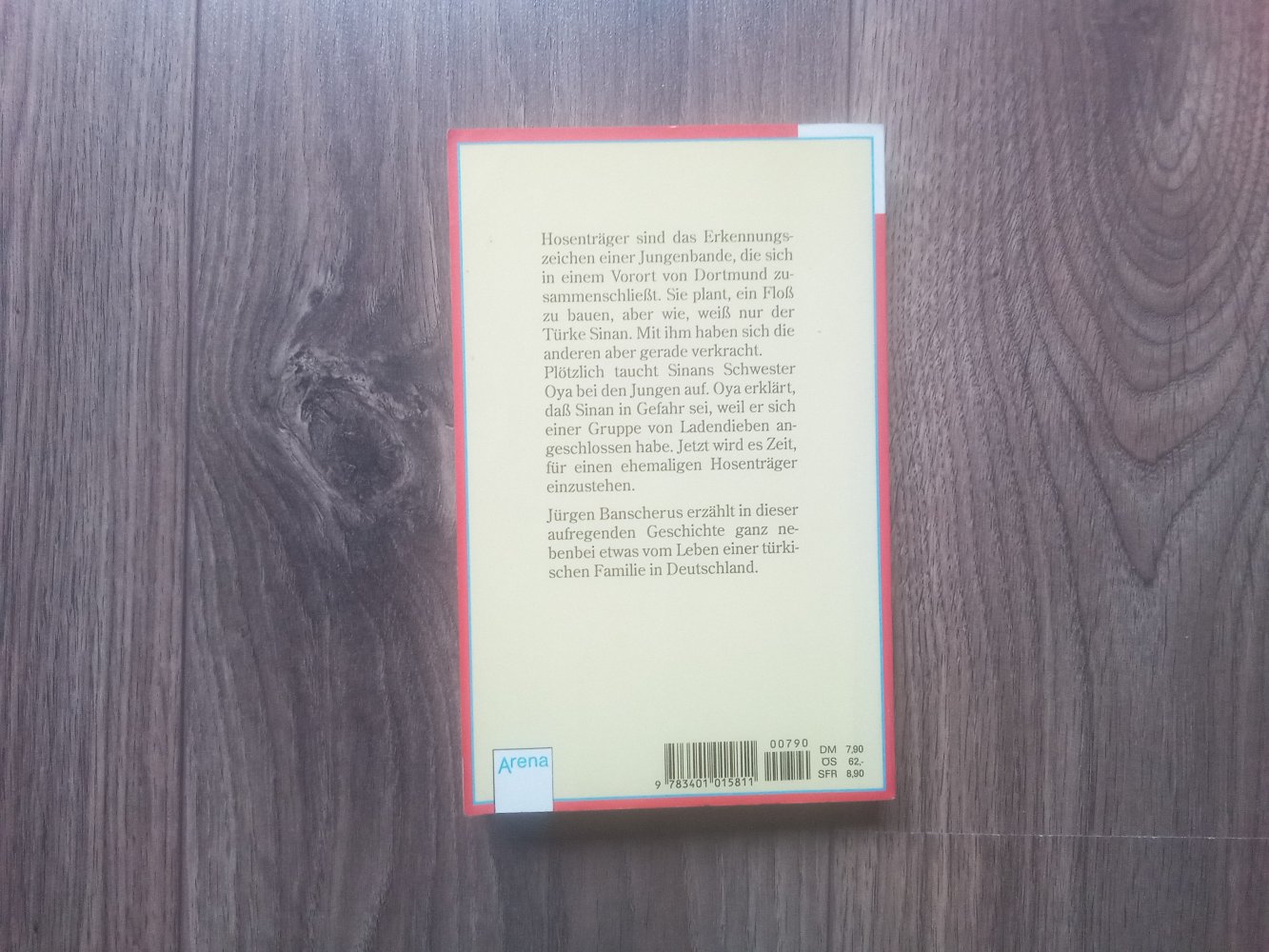 Keine Hosenträger für Oya Jürgen Banscherus Die Einbahnstraße Klaus Kordon Ravensburger