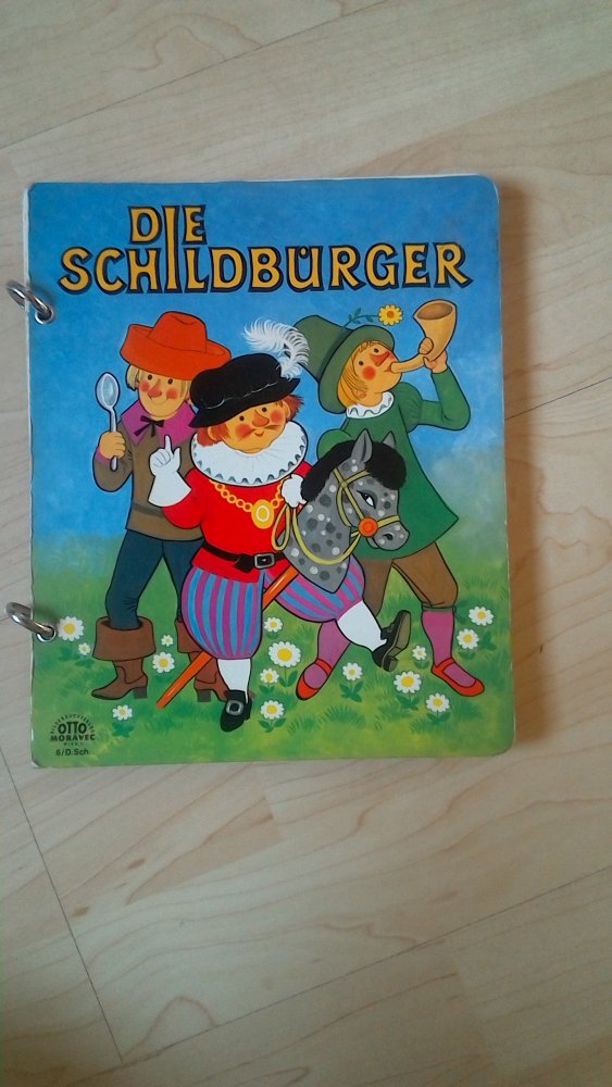 die Schildbürger Otto Moravec Bilder Buch Ringbindung