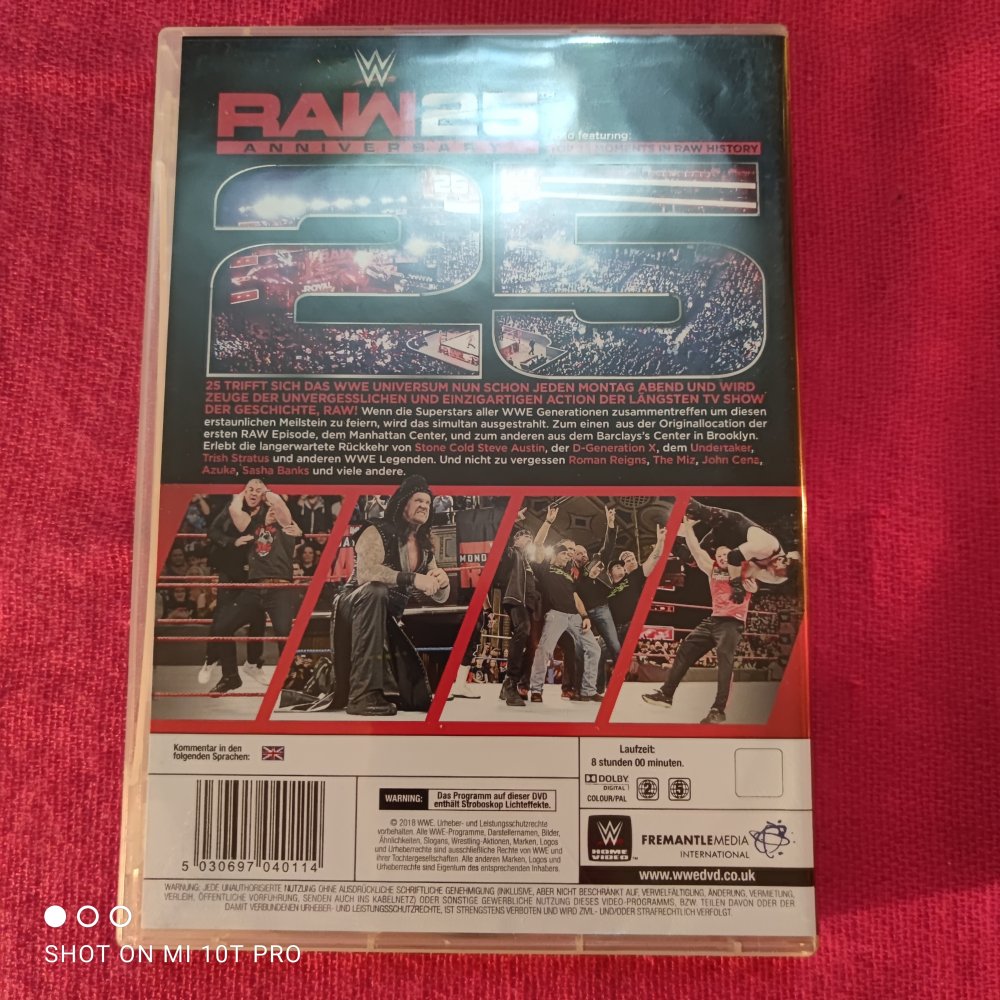 RAW 25 Annivasery