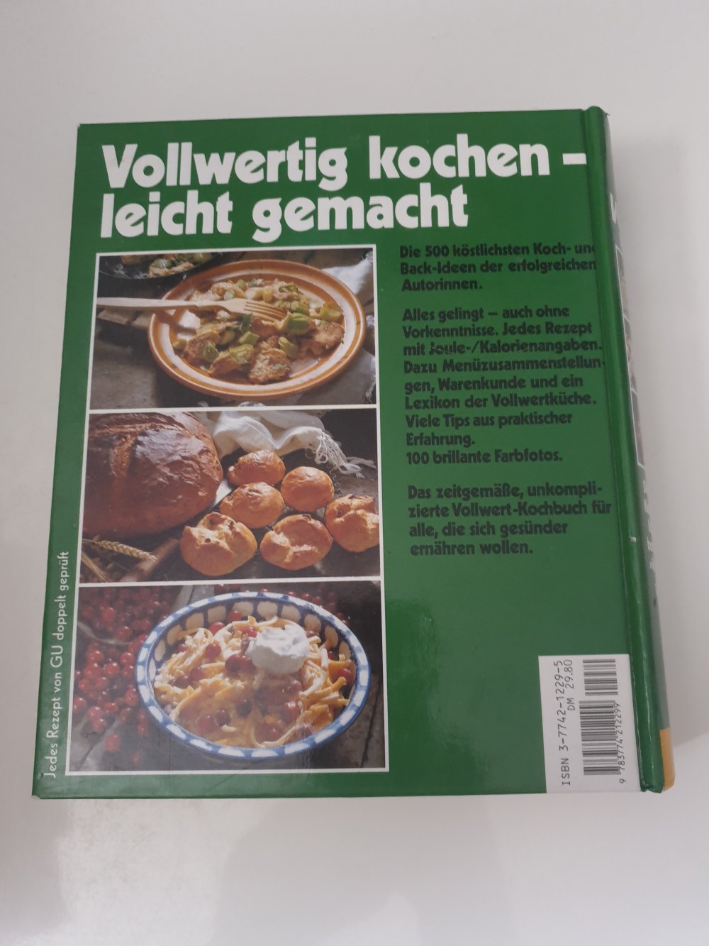 Das grosse GU Vollwert Kochbuch