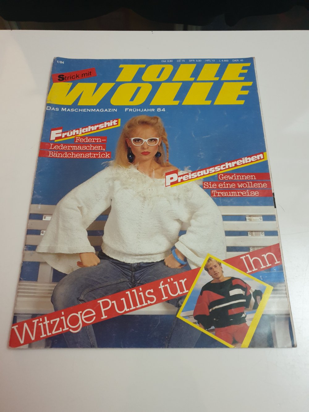 Strick mit Tolle Wolle Frühjahr 84