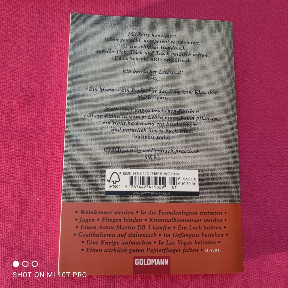 Ein Mann ein Buch