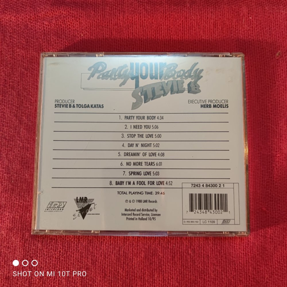 Stevie B. - Party your Body