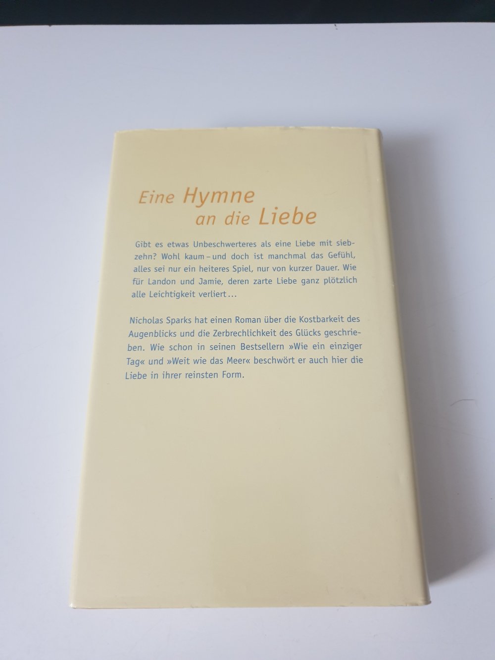 Zeit im Wind - Nicholas Sparks