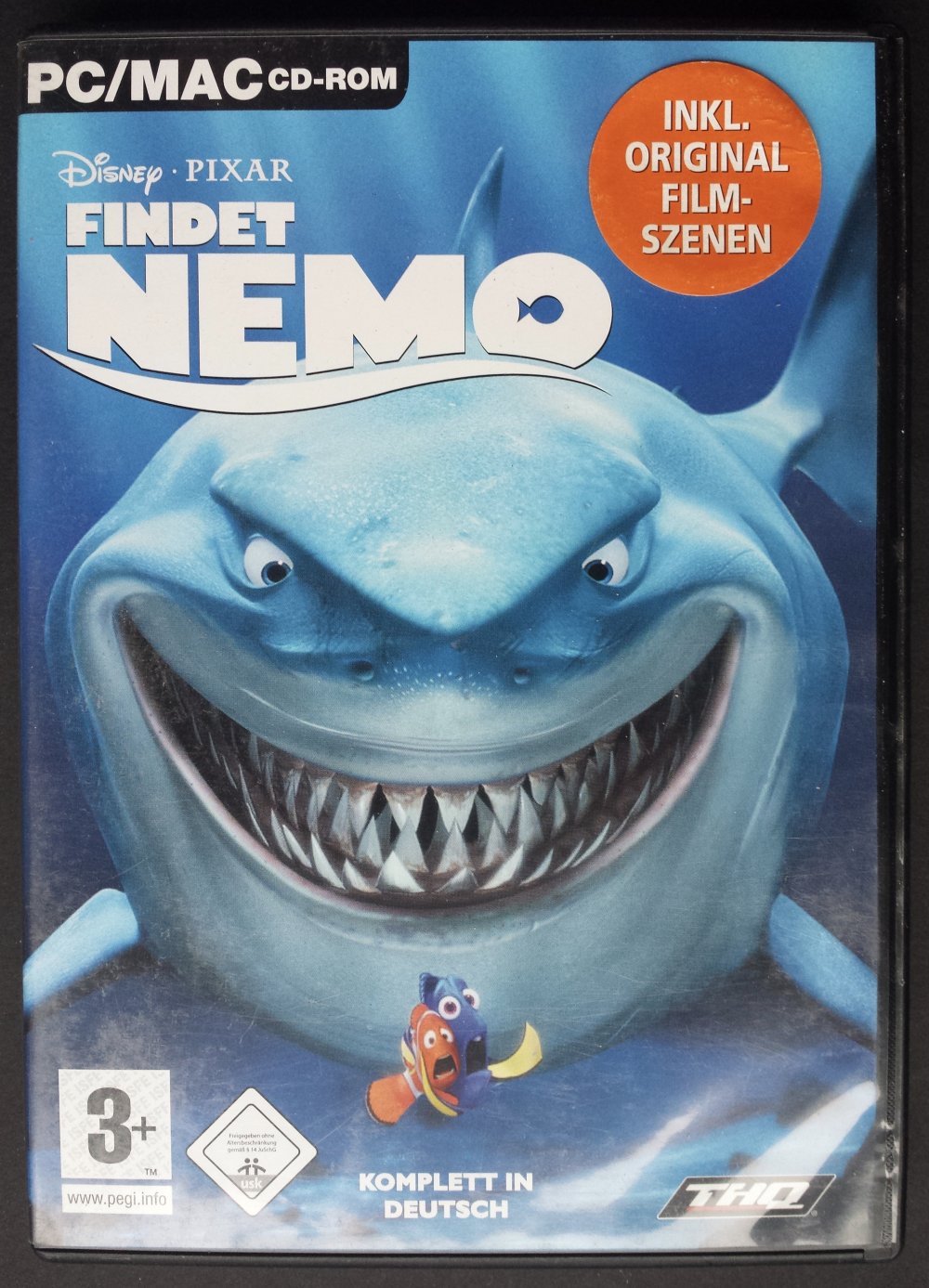 Disney Findet Nemo PC-Spiel PC Spiel Computer Windows & Mac Computerspiel Pixar ab 3 Kinder Kind