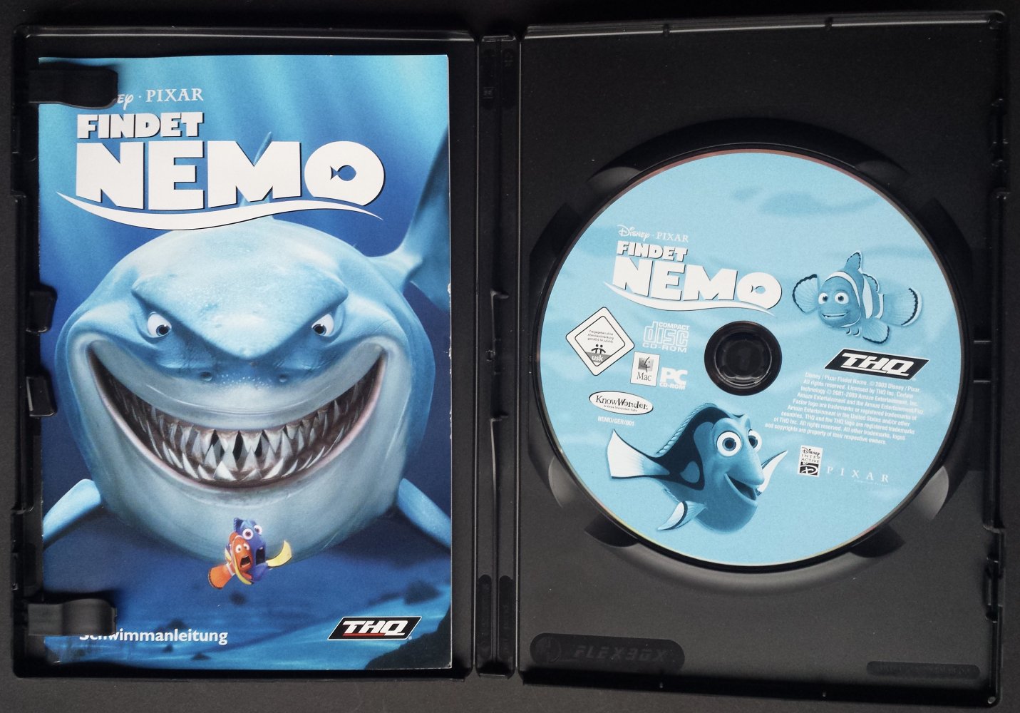 Disney Findet Nemo PC-Spiel PC Spiel Computer Windows & Mac Computerspiel Pixar ab 3 Kinder Kind