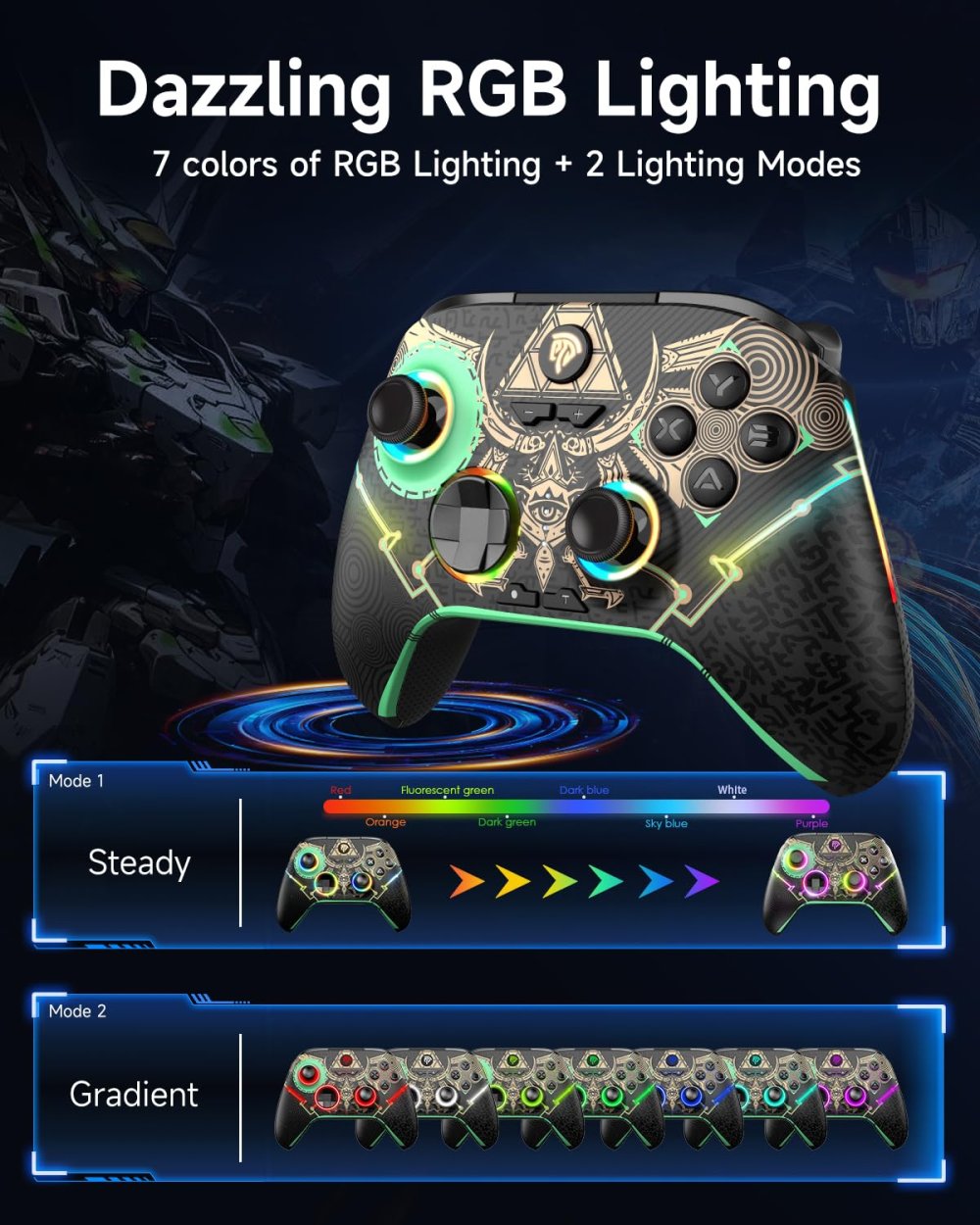 EasySMX X15 kabelloser Bluetooth Controller, alle Plattformen NEU