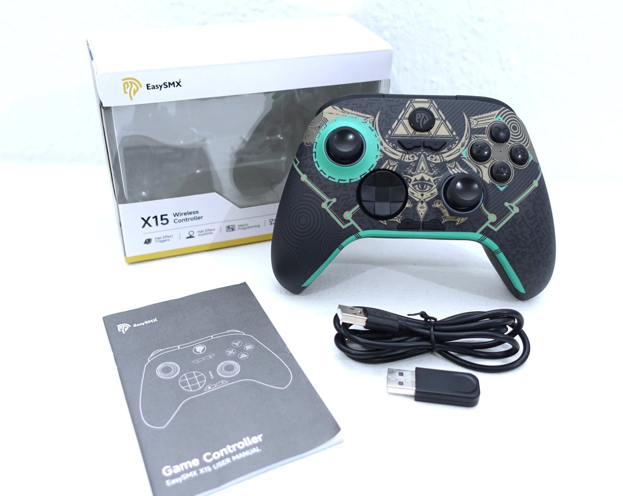 EasySMX X15 kabelloser Bluetooth Controller, alle Plattformen NEU