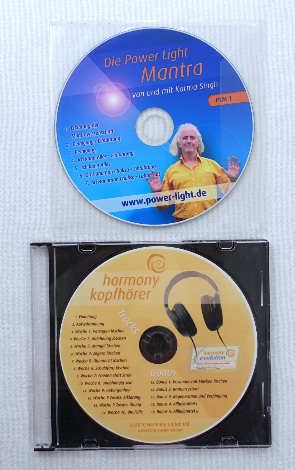 Karma Singh Set: 7 DVDs + 2 CDs - Transmissionen, Verjüngung