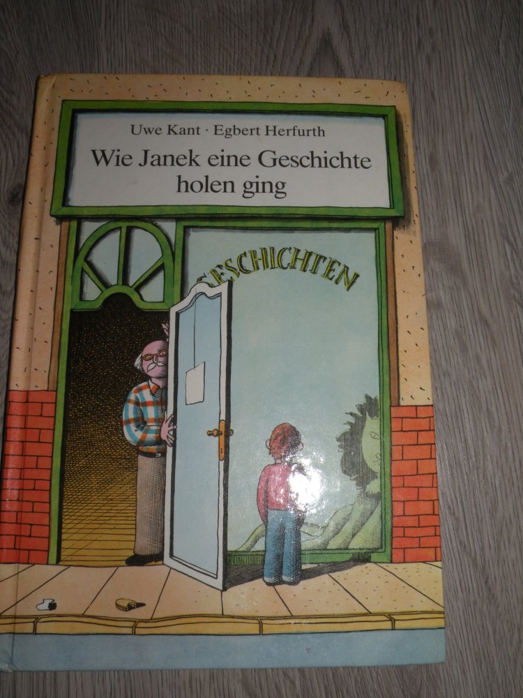 DDR Buch Retro Ostalgie Kinderbuch Wie Janek eine Geschichte holen ging Uwe Kant 