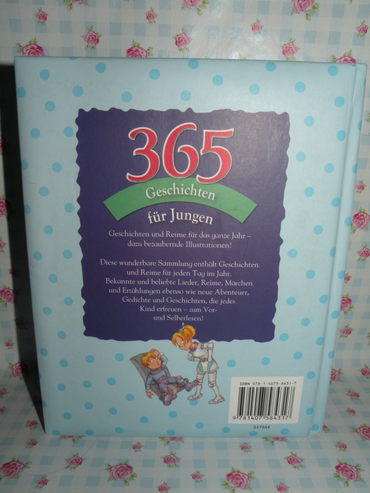 Buch 365 Geschichten für Jungen top Zustand wie neu