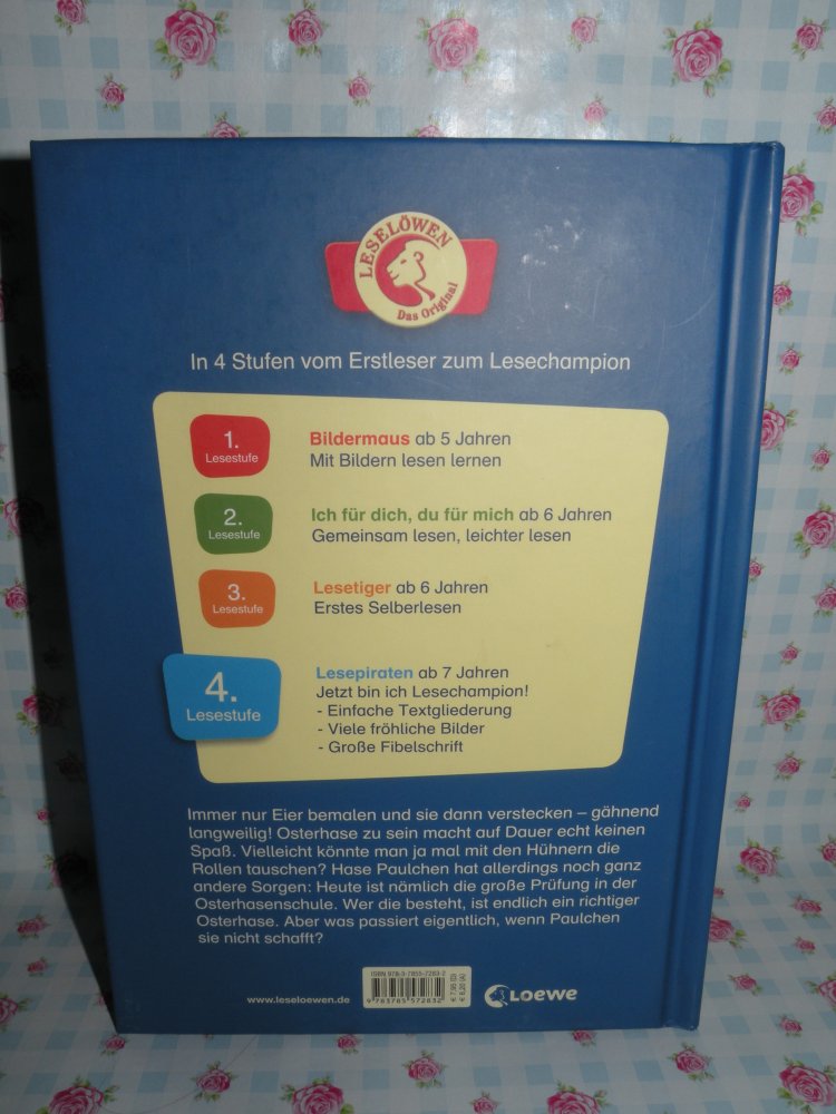 Buch Ostergeschichten Lesepiraten 4. Lesestufe top Zustand wie neu