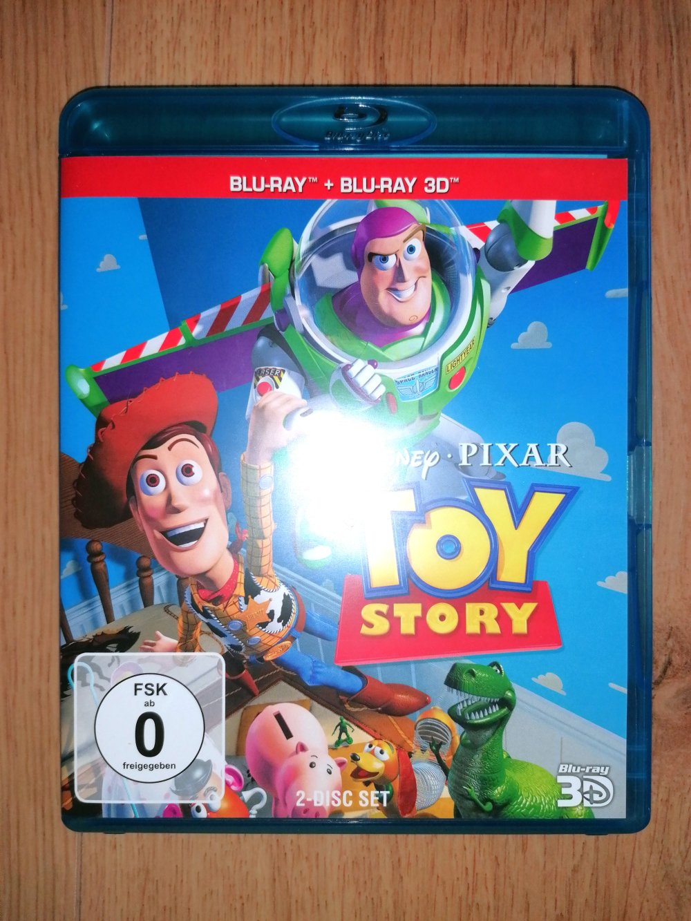 Blu-ray + Blu-ray 3D Toy Story 1 + 2 + 3 Walt Disney Pixar