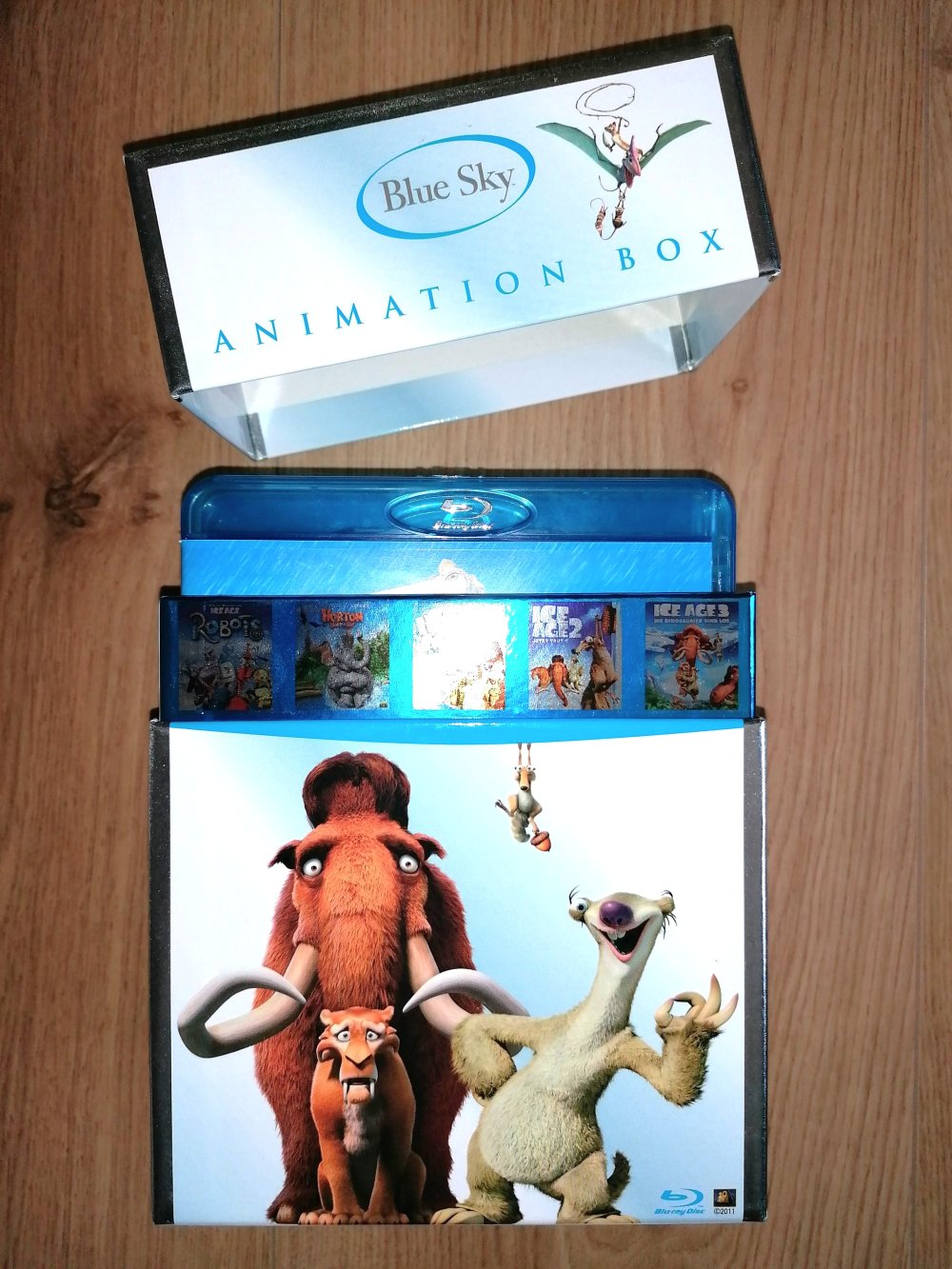 Blu-ray Blue Sky Animation-Box Pixar Animationsfilme