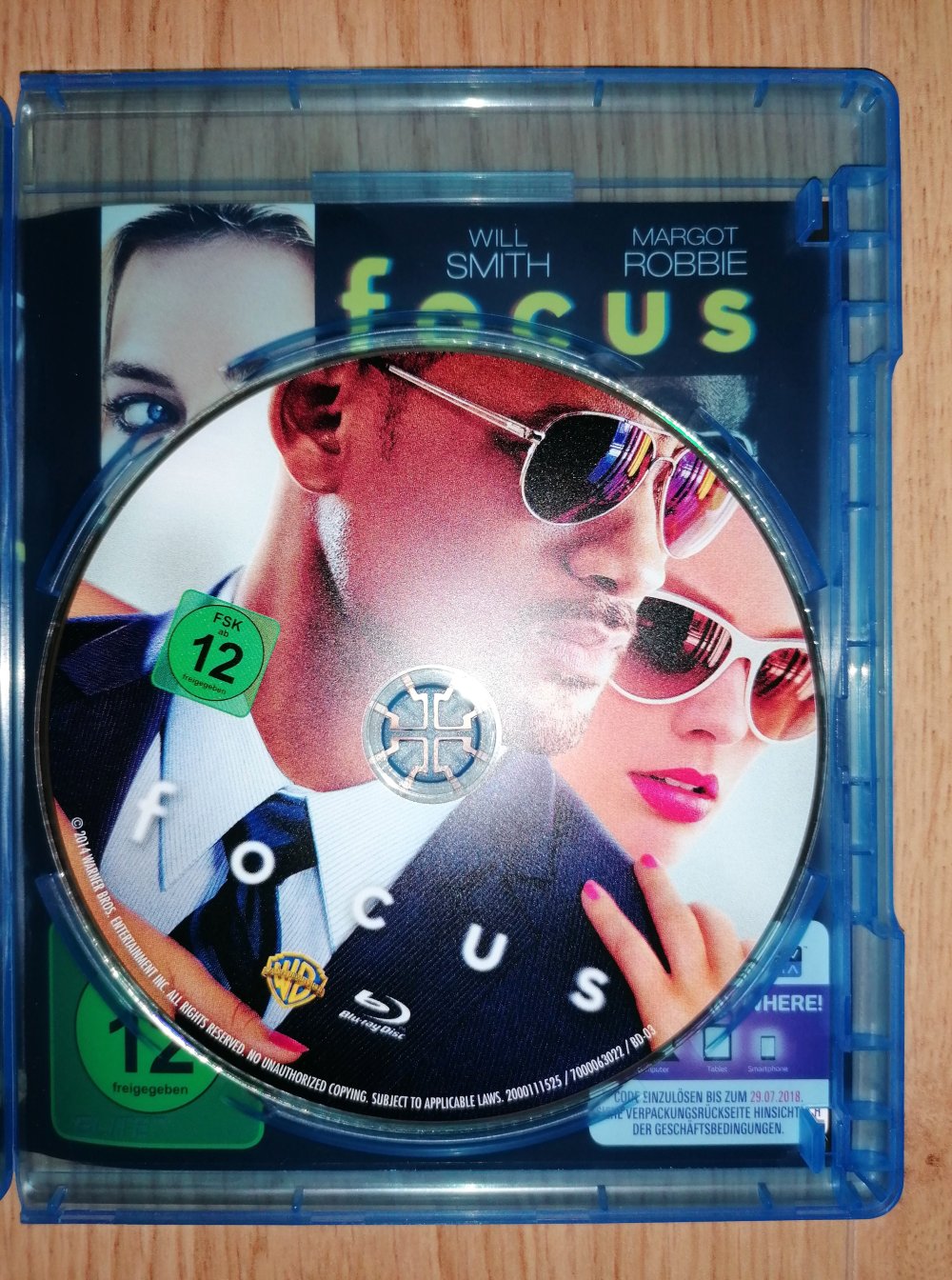 Blu-ray Focus Will Smith Heist Movie Gaunerfilm