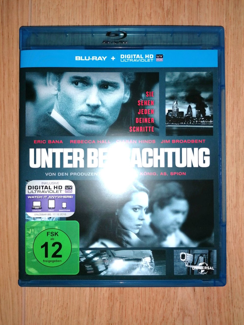 Blu-ray Unter Beobachtung Eric Bana Politthriller
