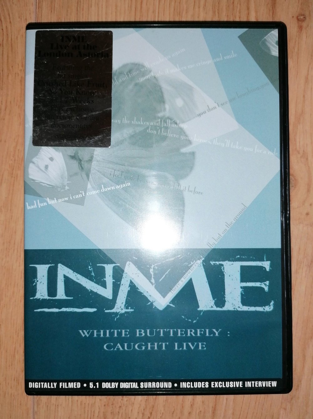 DVD Inme Caught White Butterfly Live at London Hard Rock Konzert
