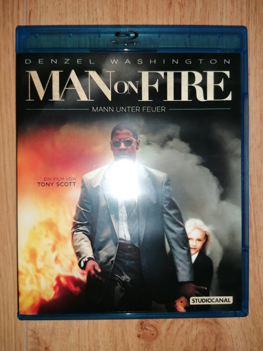 Blu-ray Man on Fire Mann unter Feuer Denzel Washington Tony Scott Action-Thriller