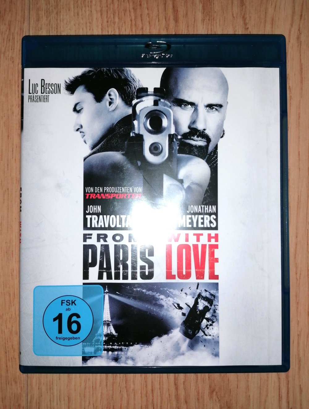 Blu-ray From Paris with Love John Travolta Agententhriller
