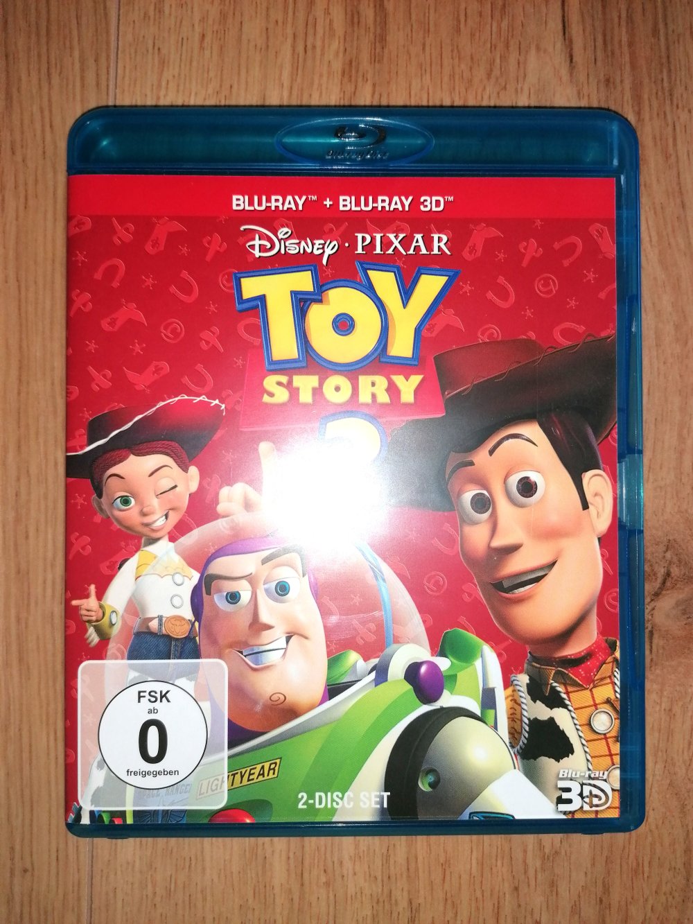 Blu-ray + Blu-ray 3D Toy Story 1 + 2 + 3 Walt Disney Pixar