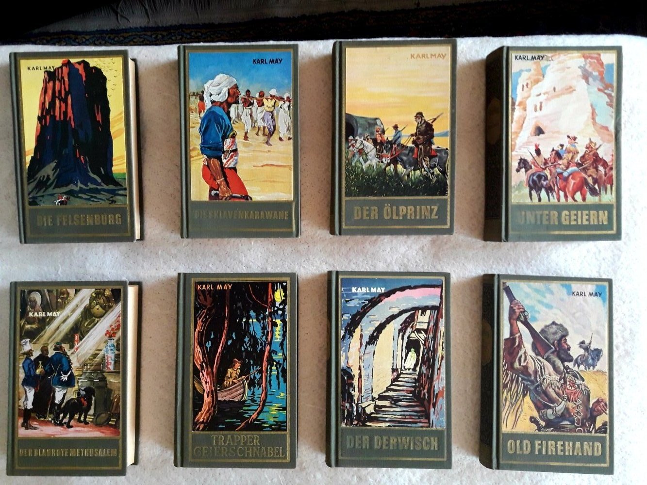 Karl May Bücherpaket 17 Bände Band Buch TOP