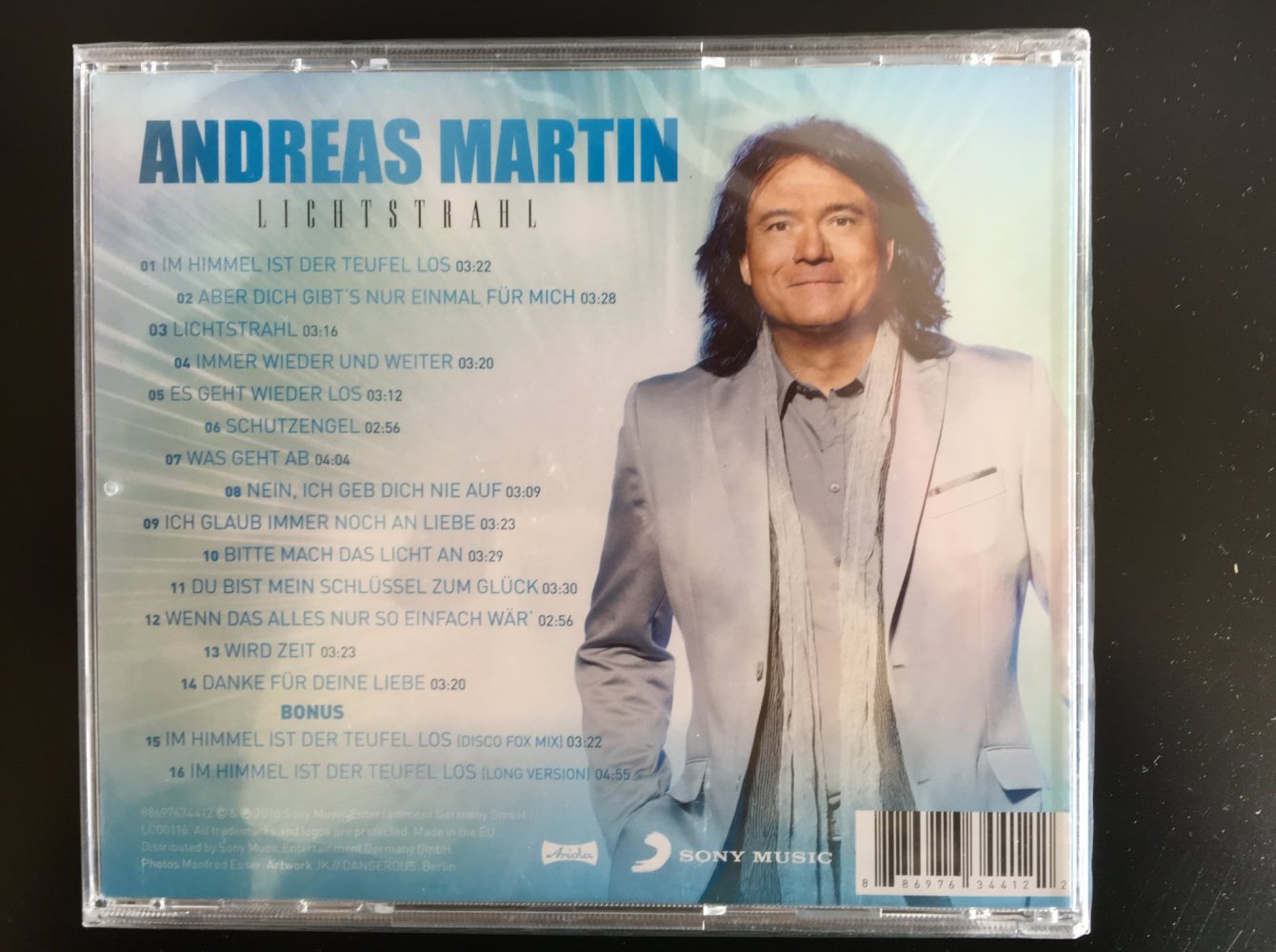 CD Andreas Martin Lichtstrahl Schlager neu
