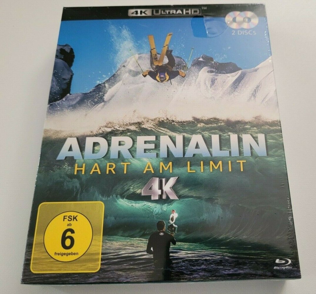 Adrenalin - Hart am Limit (4K UHD) Blu-ray , Neu in OVP