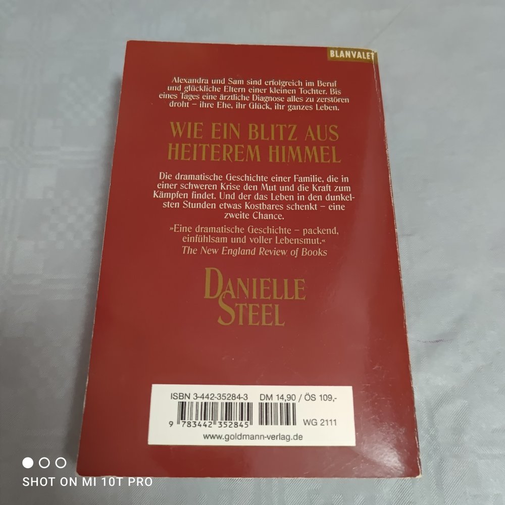 Wie ein Blitz aus heiterem Himmel - Danielle Steel