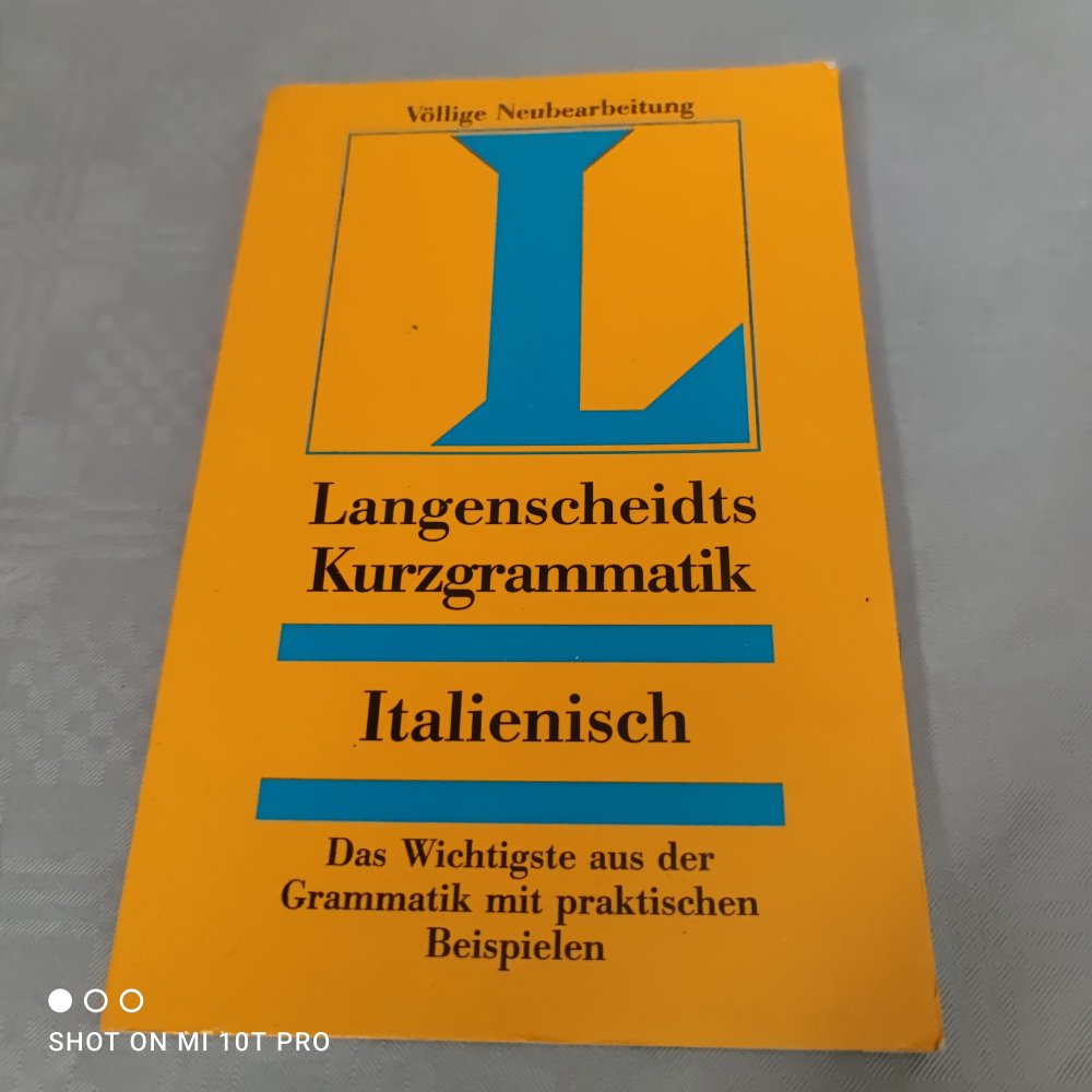Langenscheidts Kurzgrammatik - Italienisch