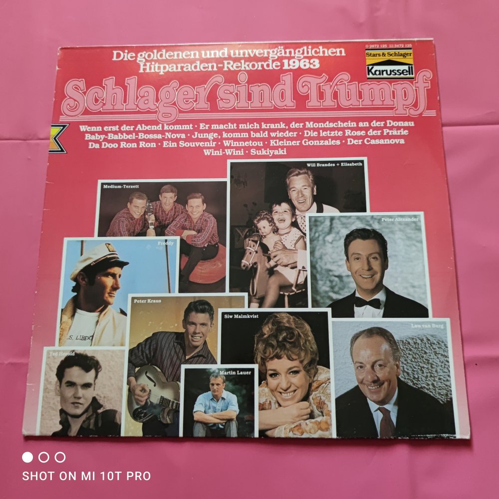 Schlager sind Trumpf 1963