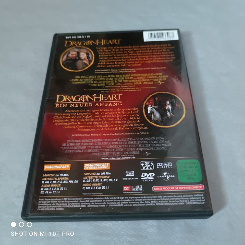 Dragonheart 1 & 2