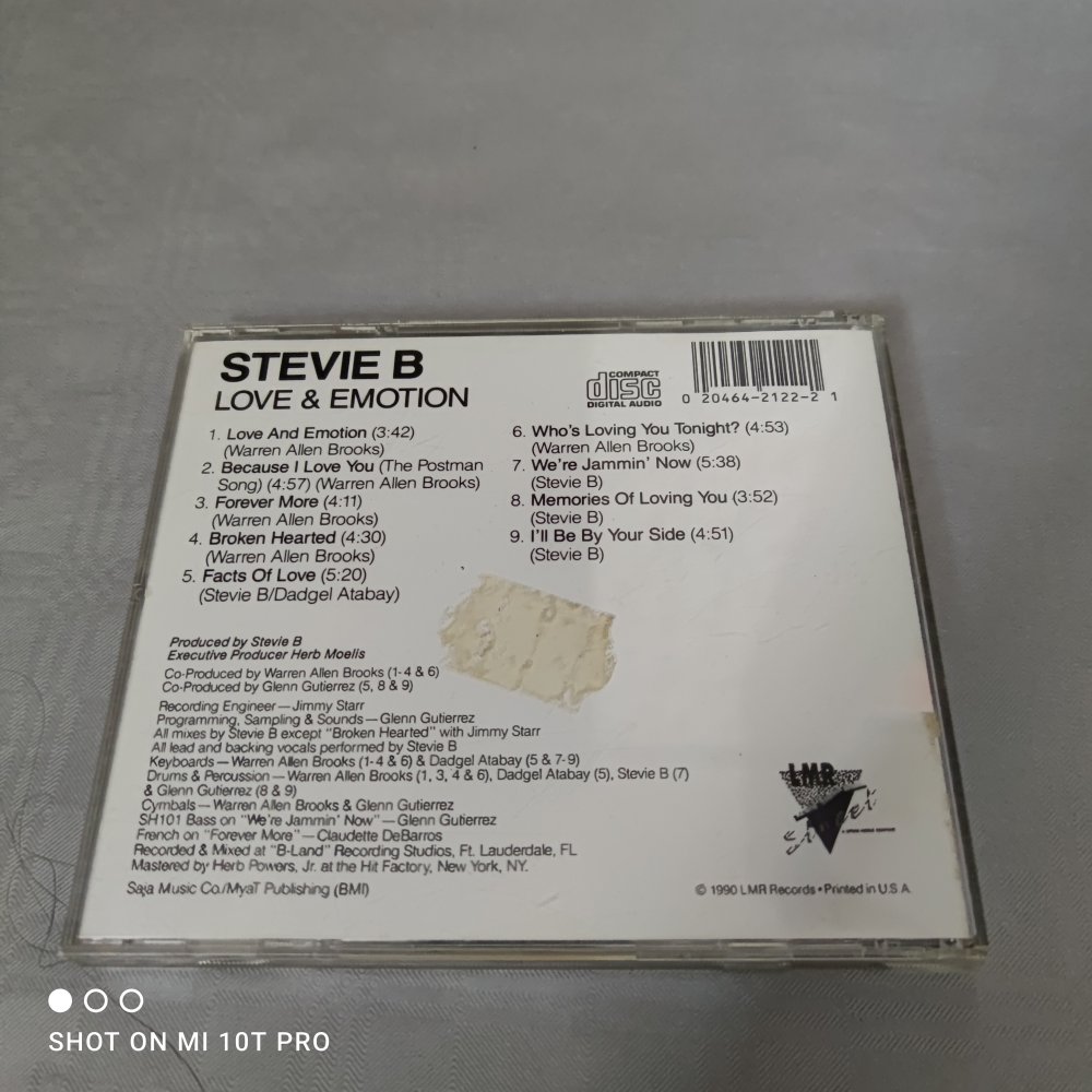 Stevie B. - Love & Emotions