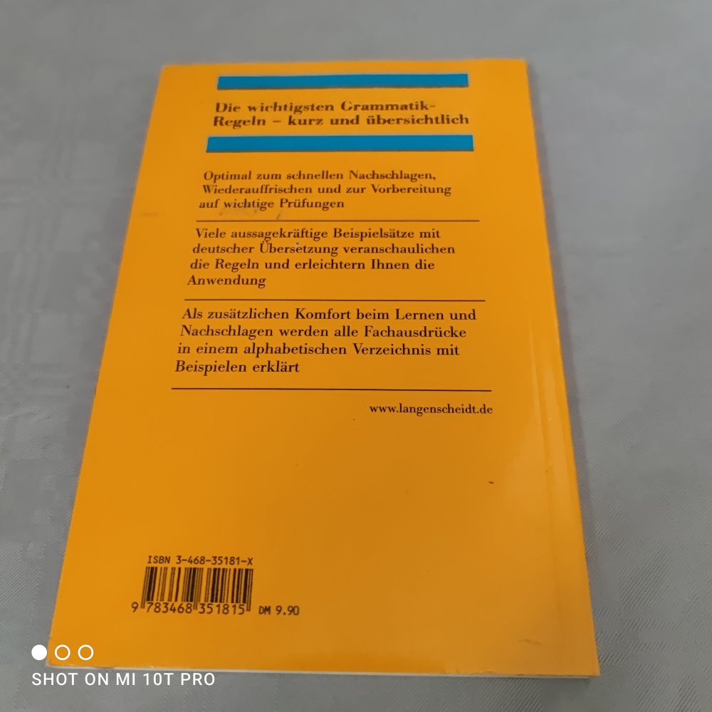Langenscheidts Kurzgrammatik - Italienisch