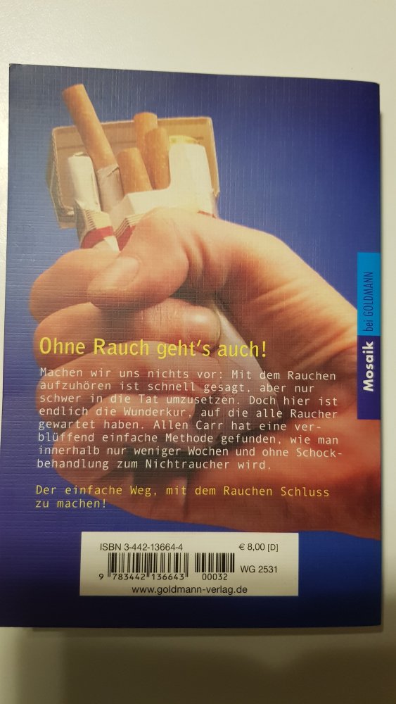 Buch - Endlich Nichtraucher ! 