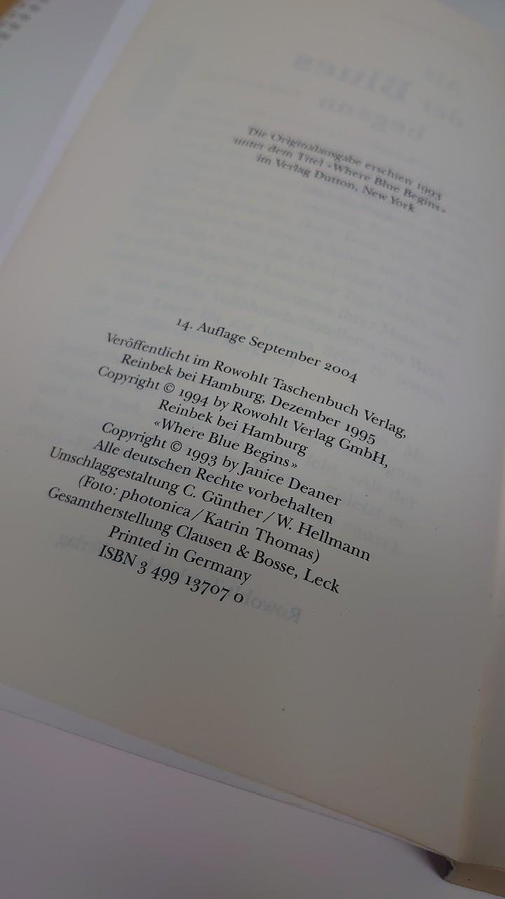 Buch Als der Blues begann