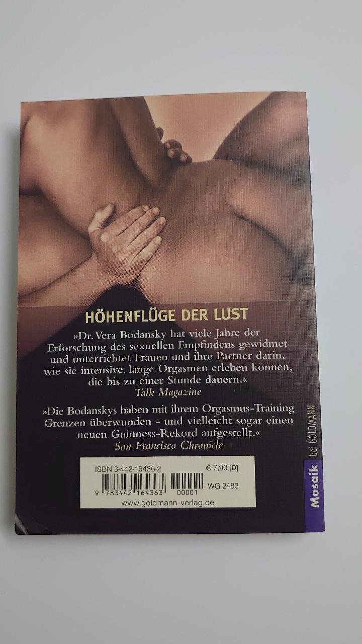 Buch Höhenflüge der Lust Steve Bodansky Vera Bodansky