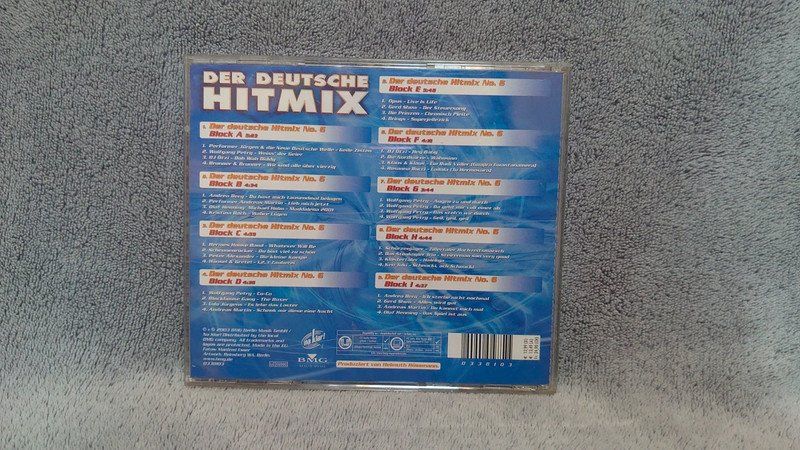 CD Der deutsche Hitmix No. 6 Die Party 2003