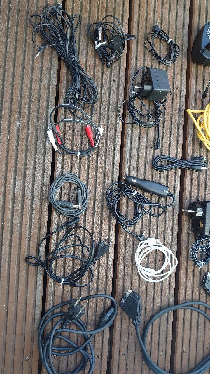 Kabel Konvolut Set Paket TV PC Handy Hifi Auto Telefon Sony Motorola