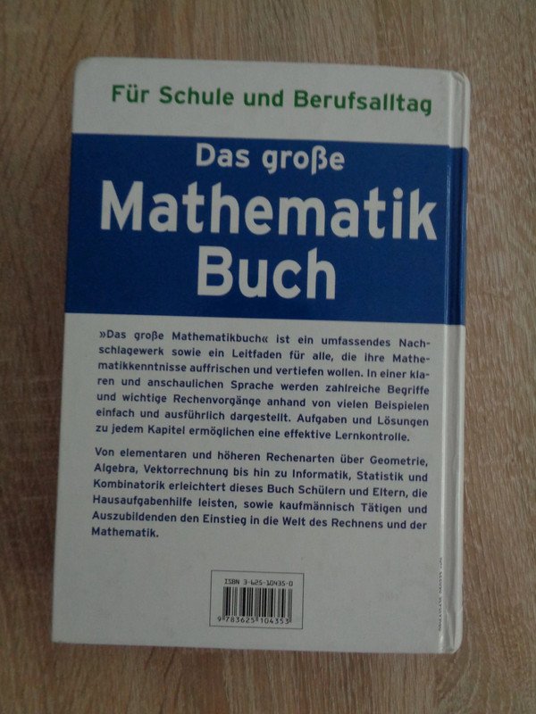 Das große Mathematikbuch