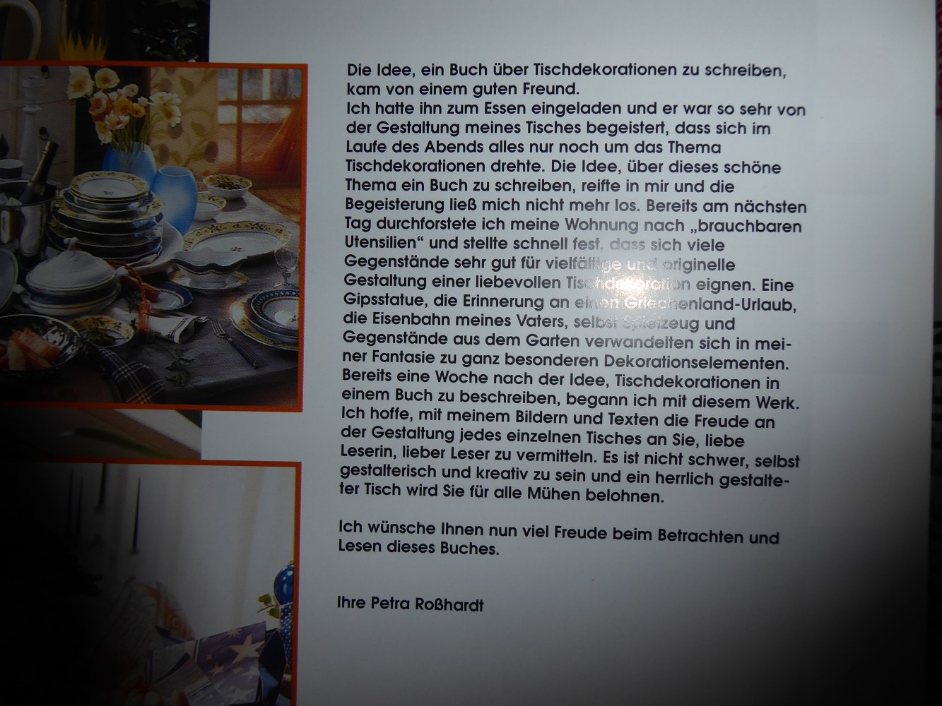 2x Buch Tschdekoration feste feiern Party Kinderfest Familienfest
