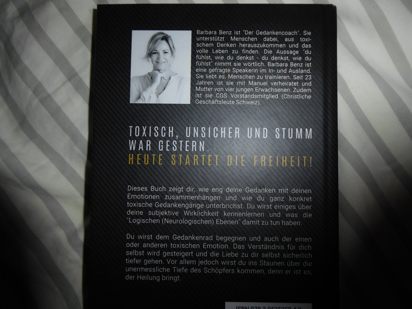 Buch Change your mind B. Benz Toxische Gedanken Seelsorge Glaube christlich 