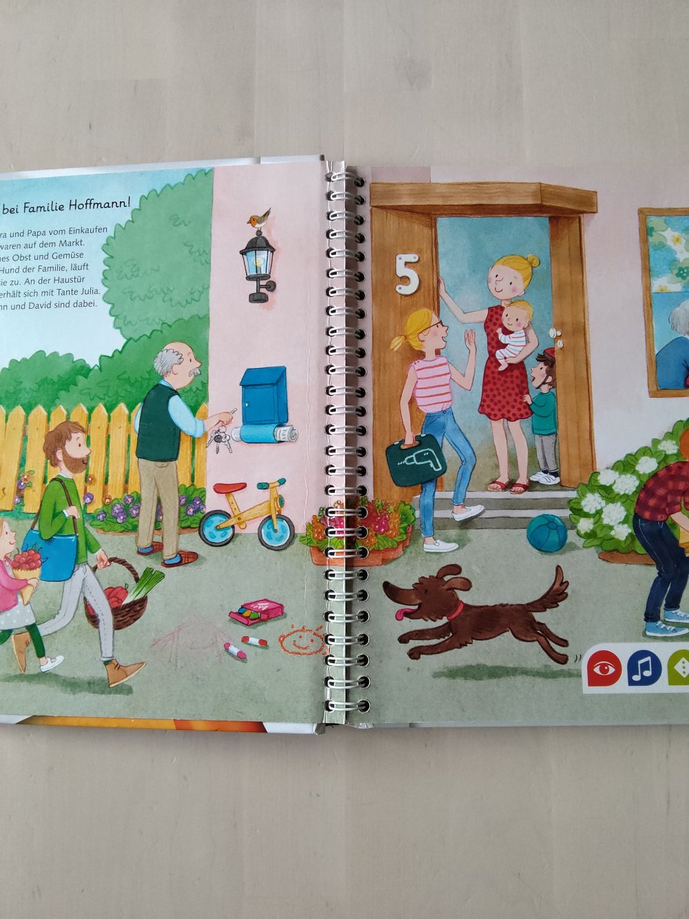 Tip top Buch - Mein Wörterbilderbuch - Unser Zuhause  ab 3 Jahre