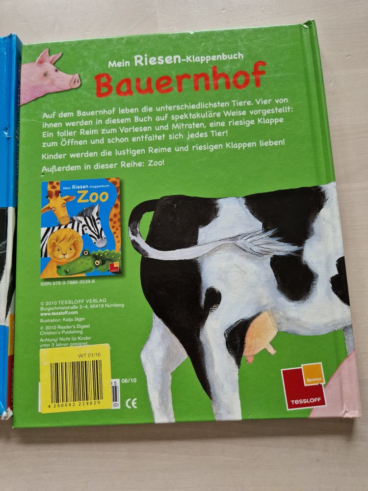 Mein Riesen - Klappenbuch Bauernhof 