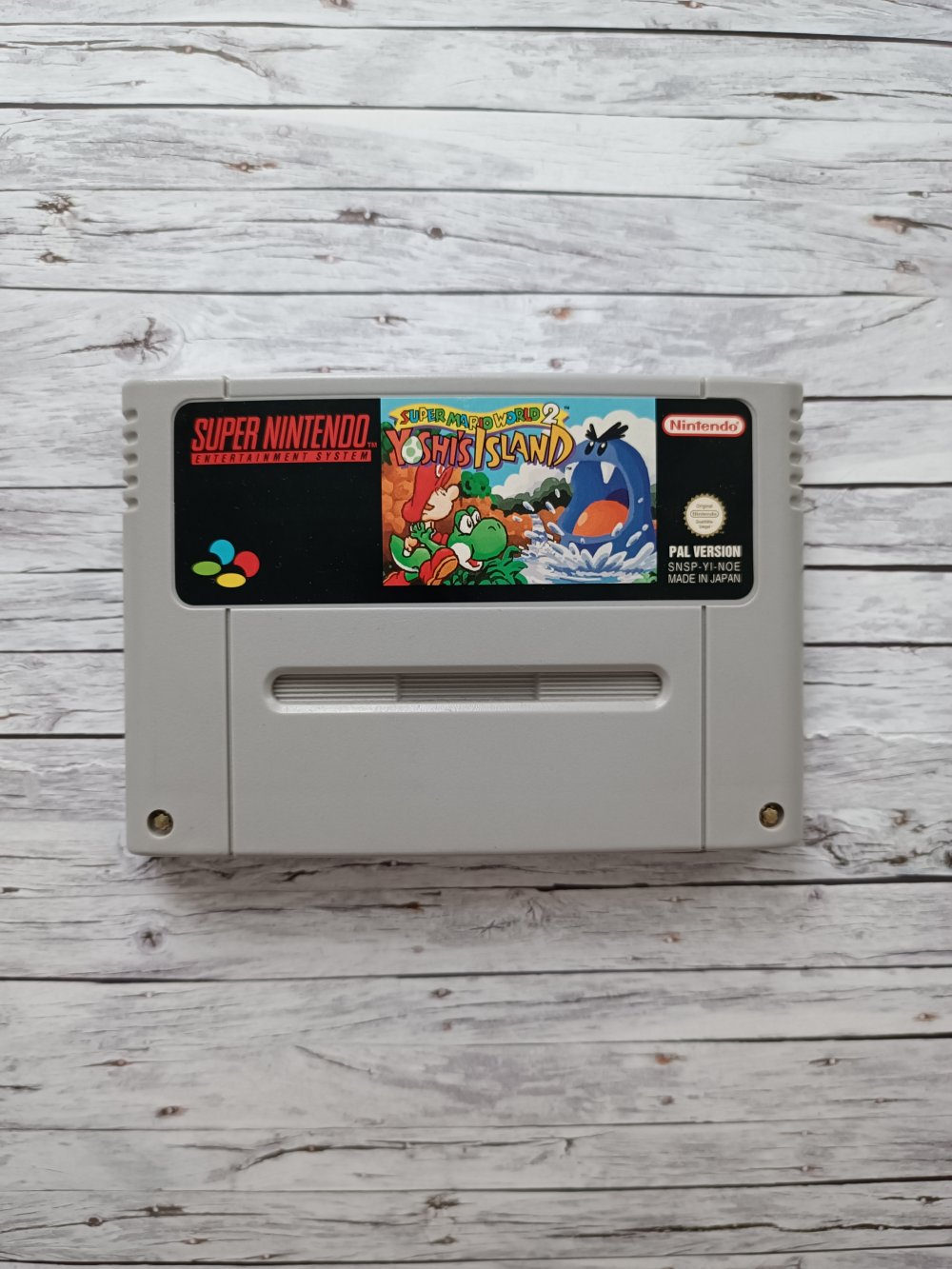 Super Mario World 2: Yoshi's Island Super Nintendo SNES Spiel Pal Version